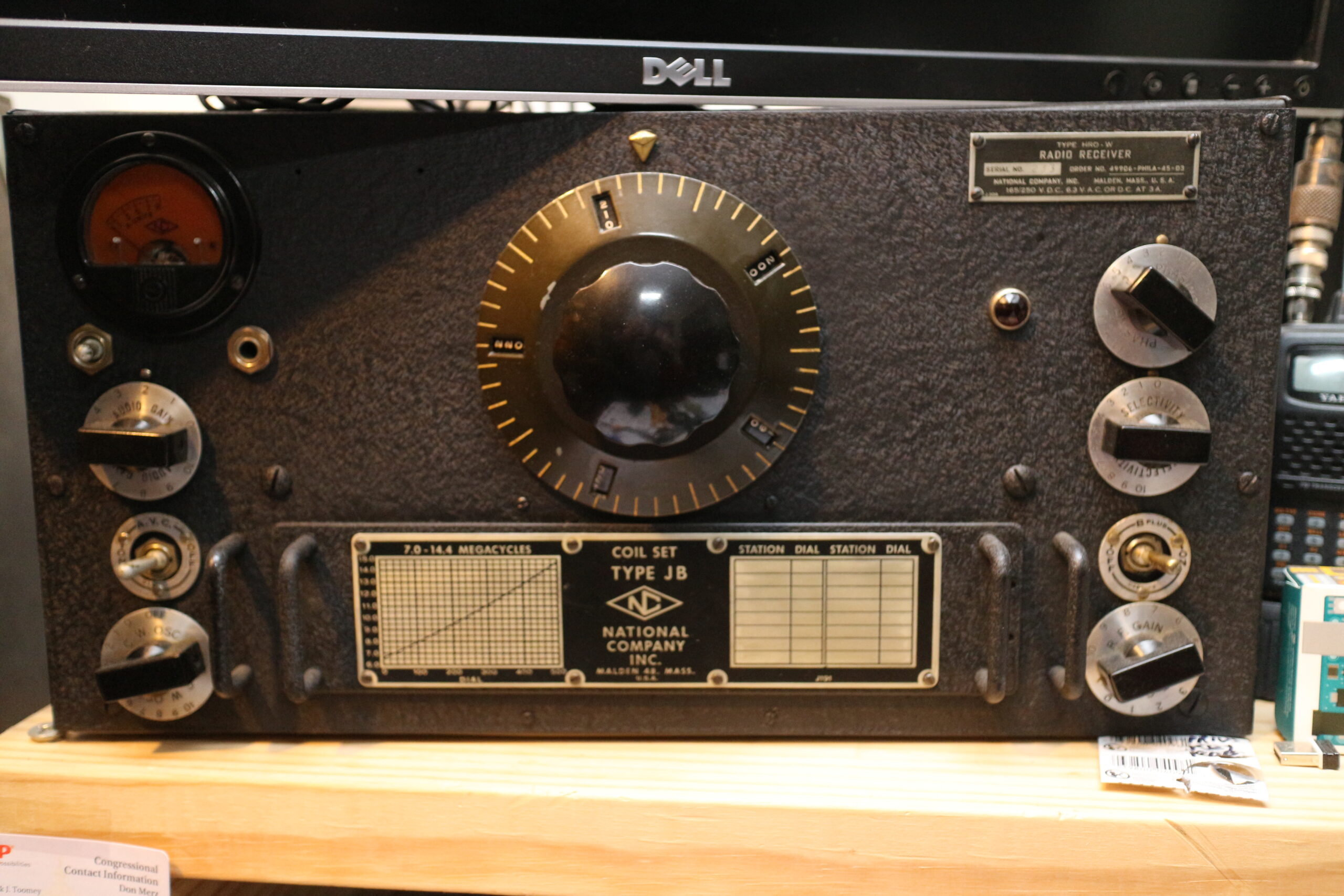 PARS WWII HRO Receiver